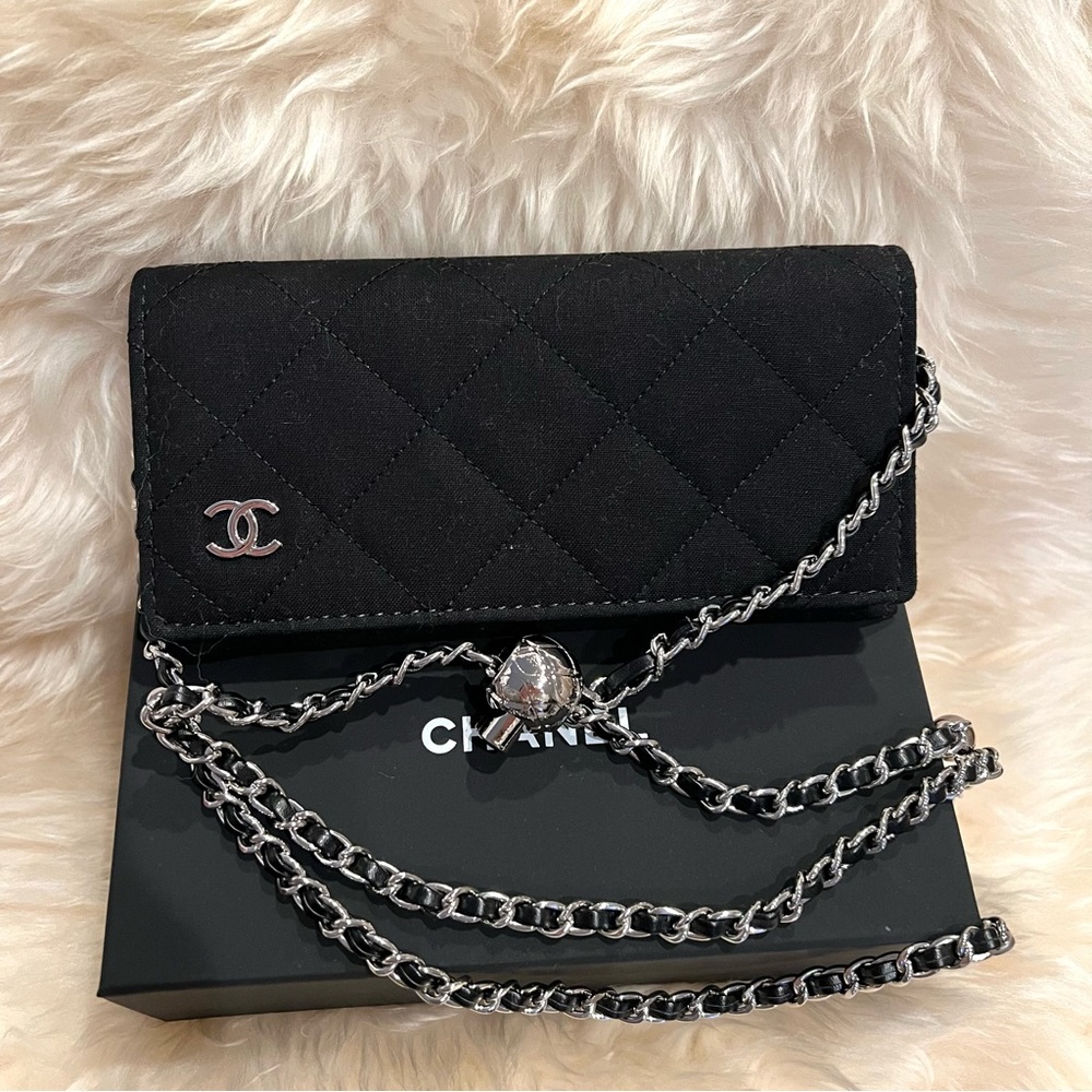 Chanel Sunglasses Case Quilted Box Bag Crossbody Bag Belt Fanny Bag